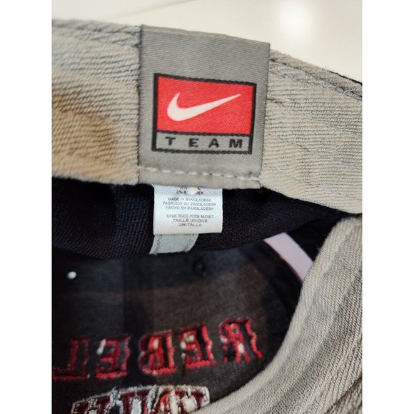 Nike Team University Of Nevada Las Vegas UNLV Rebels Fitted OSFM Embroidered Hat - Picture 7 of 7
